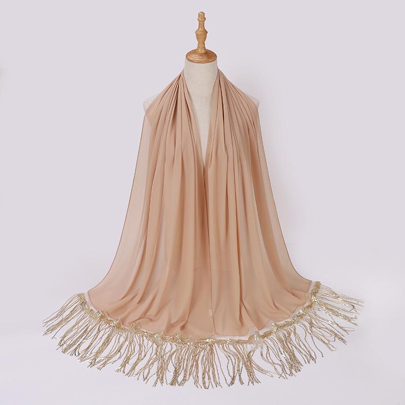 LUMAYA LM1139 Pearl Chiffon Scarf