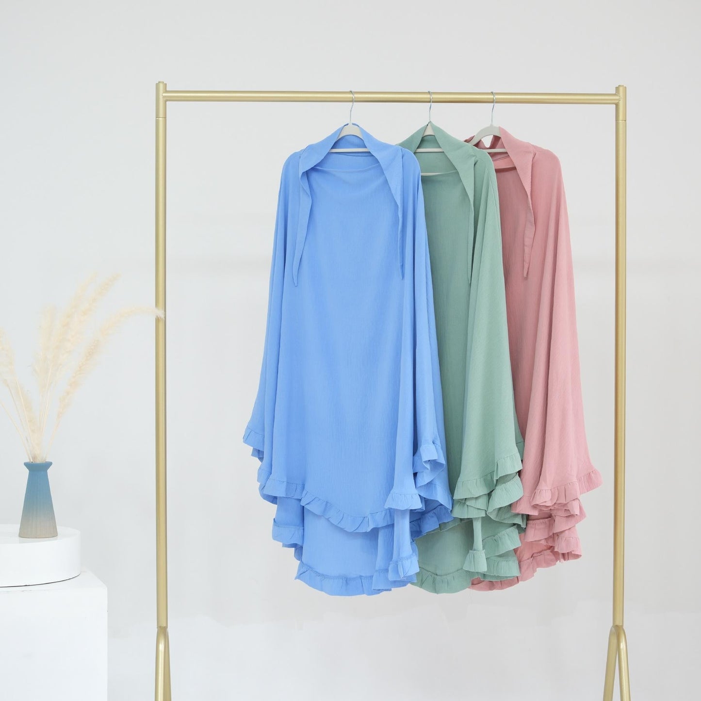 LUMAYA LUMAYA0993 Solid Color Headscarf