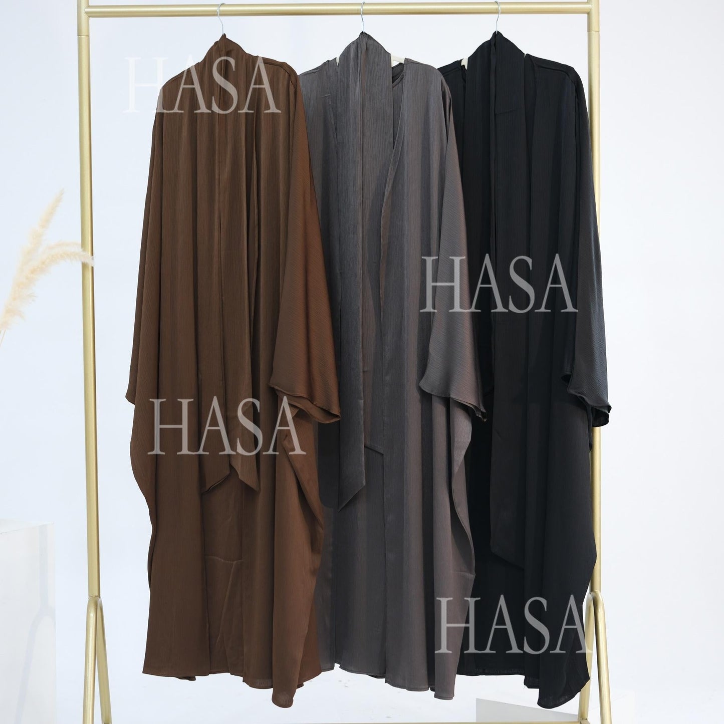 LM6575 Elegant Two-piece Cardigan Robe Set