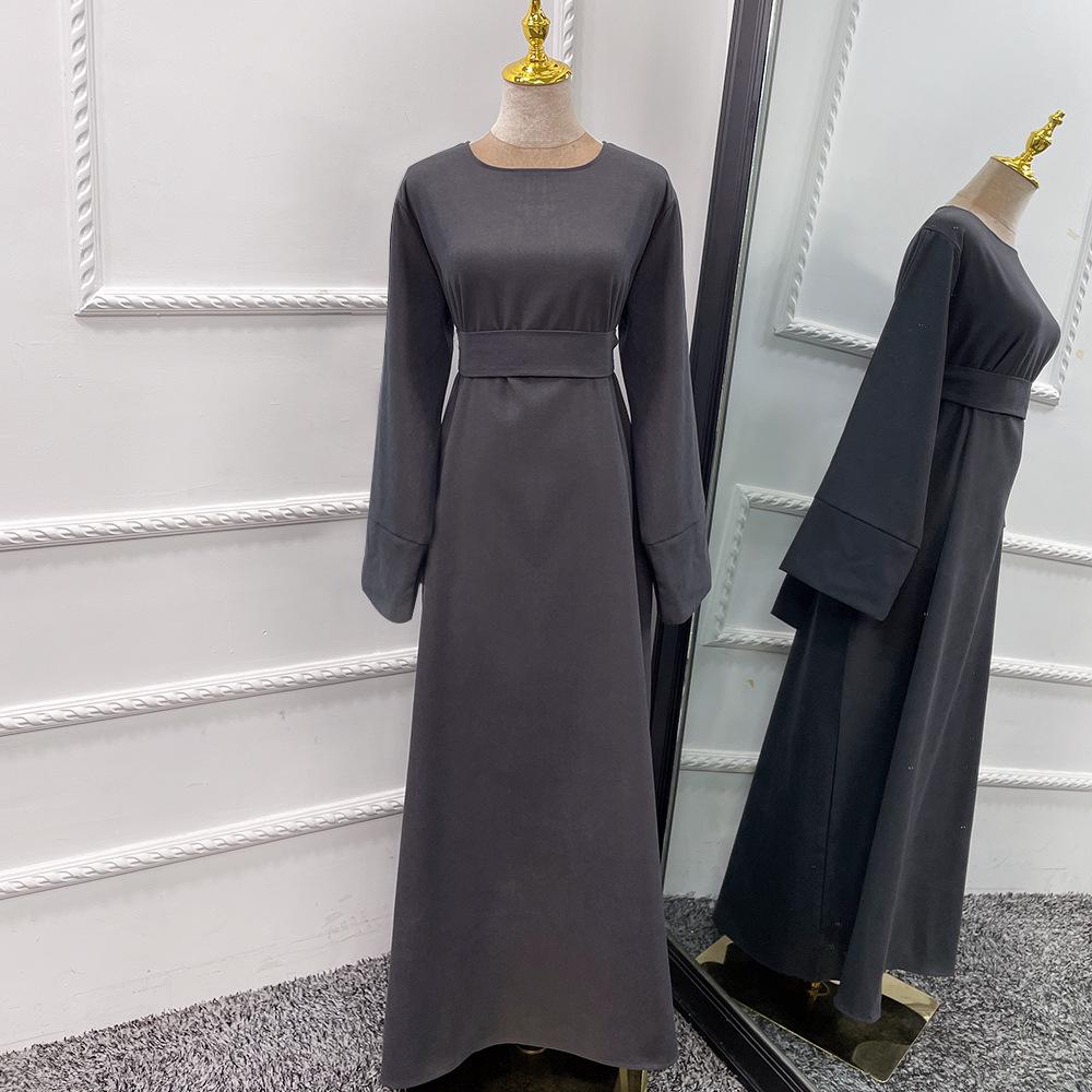 LUMAYA LUMAYA1011 Solid Color Tunic Dress