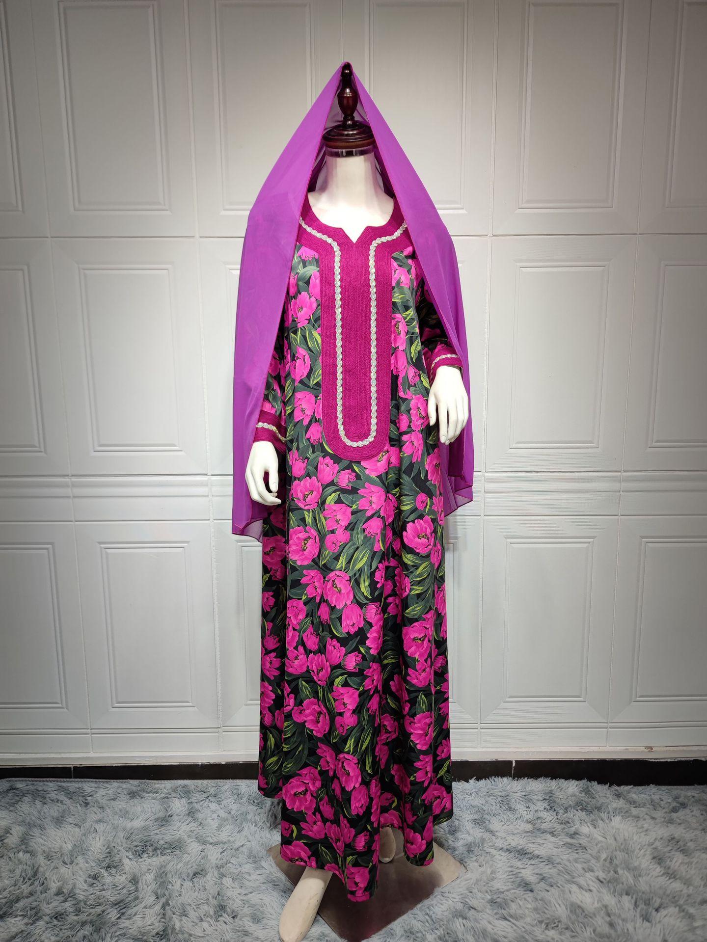 LUMAYA LUMAYA1072 Fashion New Product Hot Diamond Printed Dress