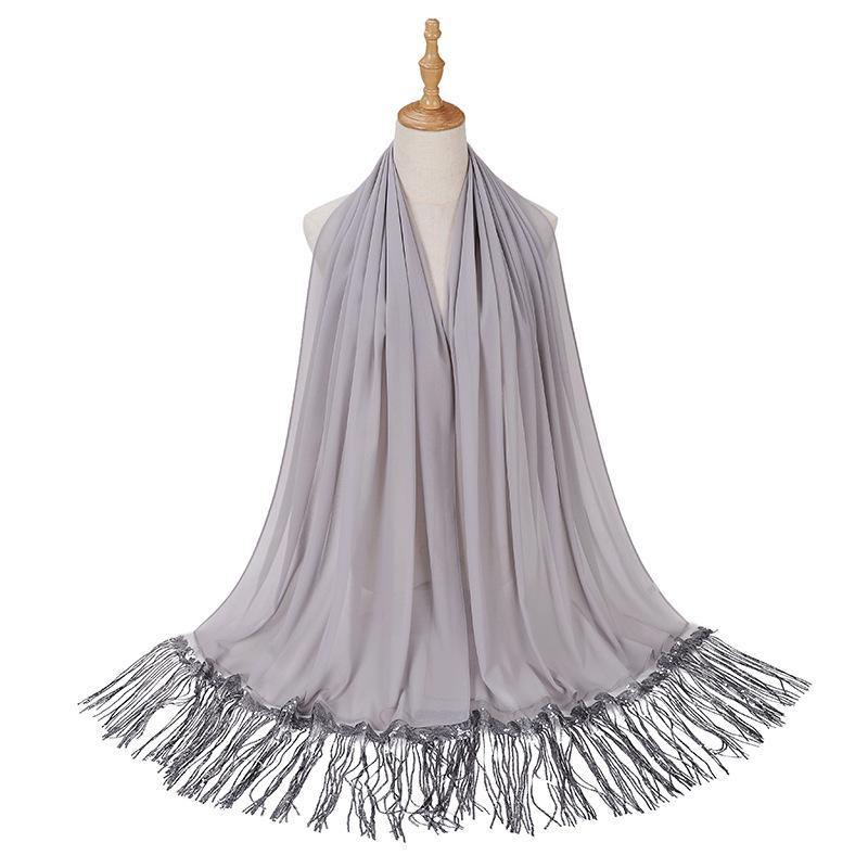 LUMAYA LM1139 Pearl Chiffon Scarf