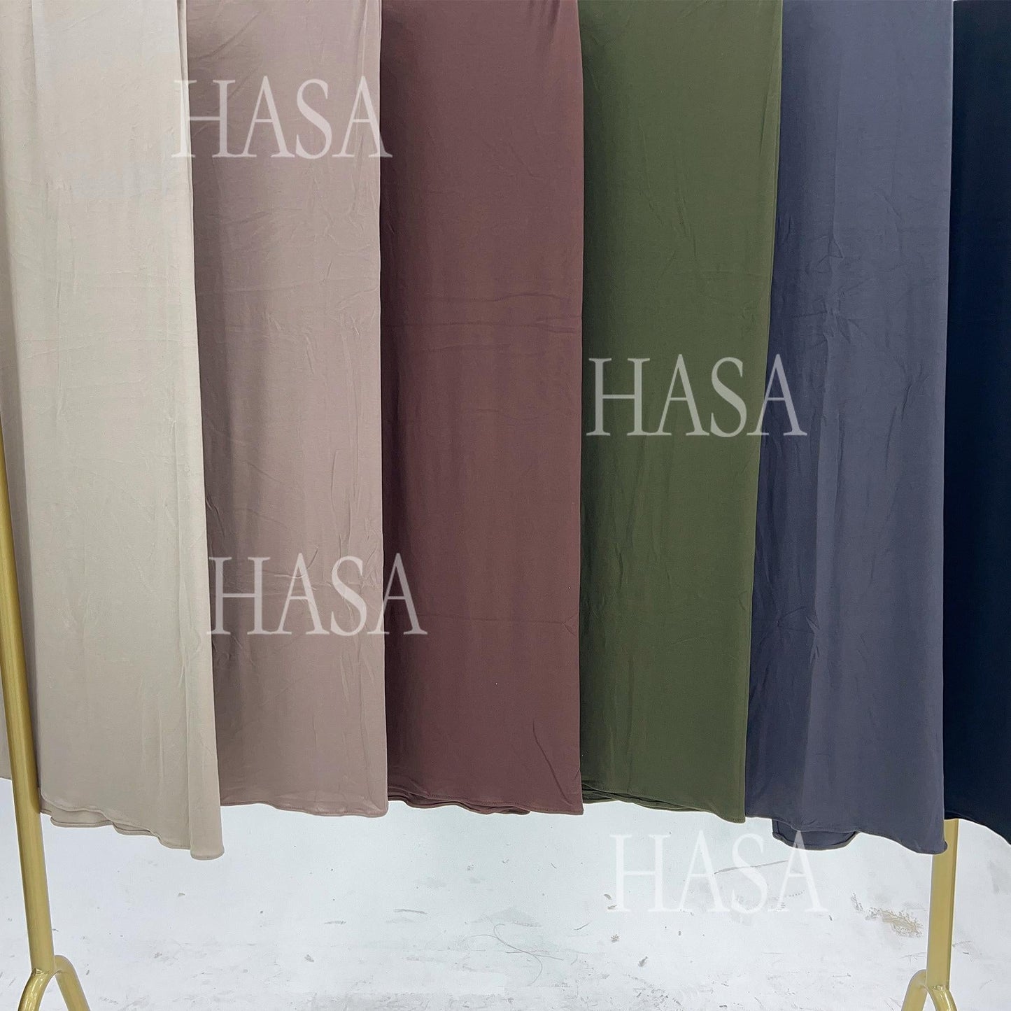 LUMAYA6554 Plain Modal Cotton Scarf with Lightweight Comfort