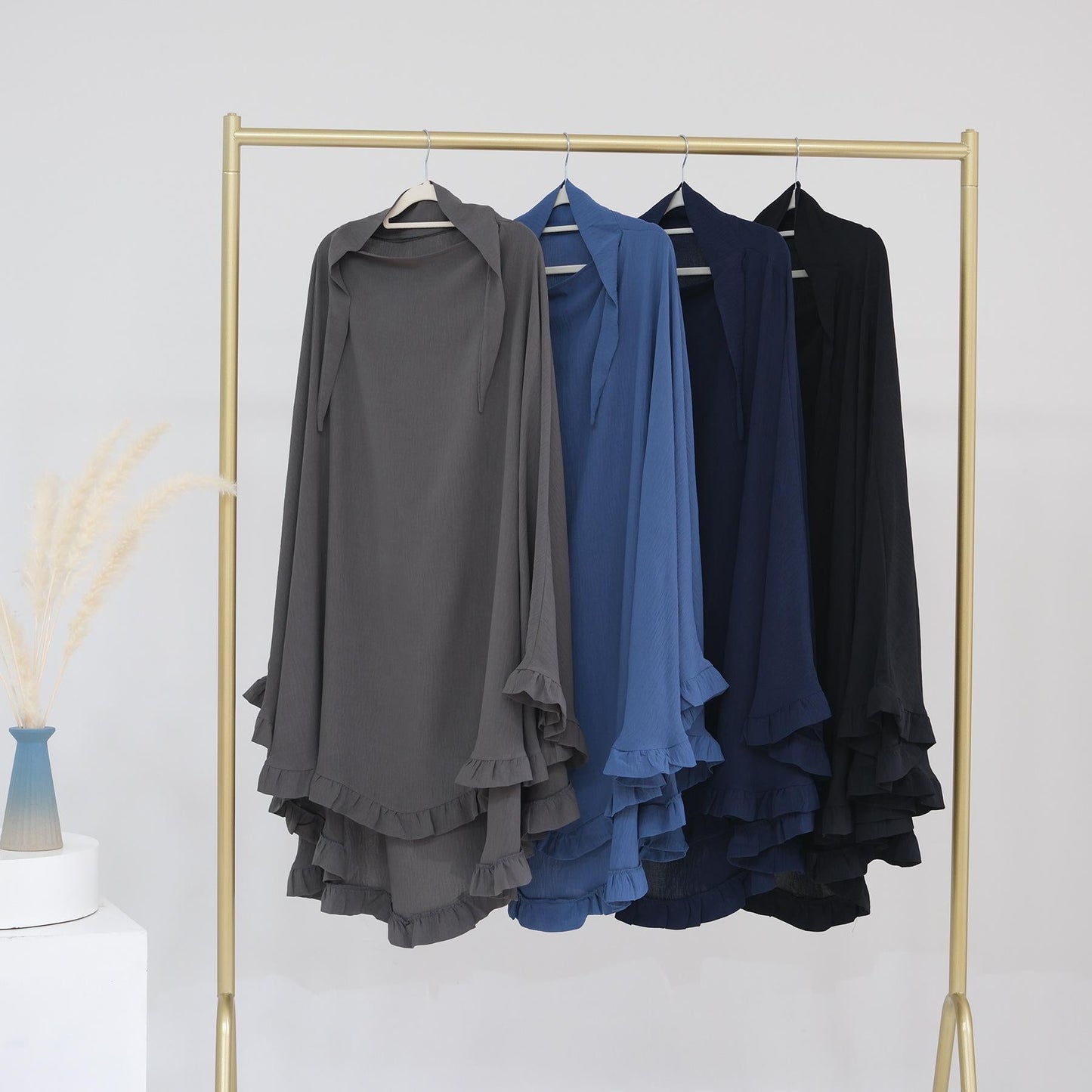 LUMAYA LUMAYA0993 Solid Color Headscarf