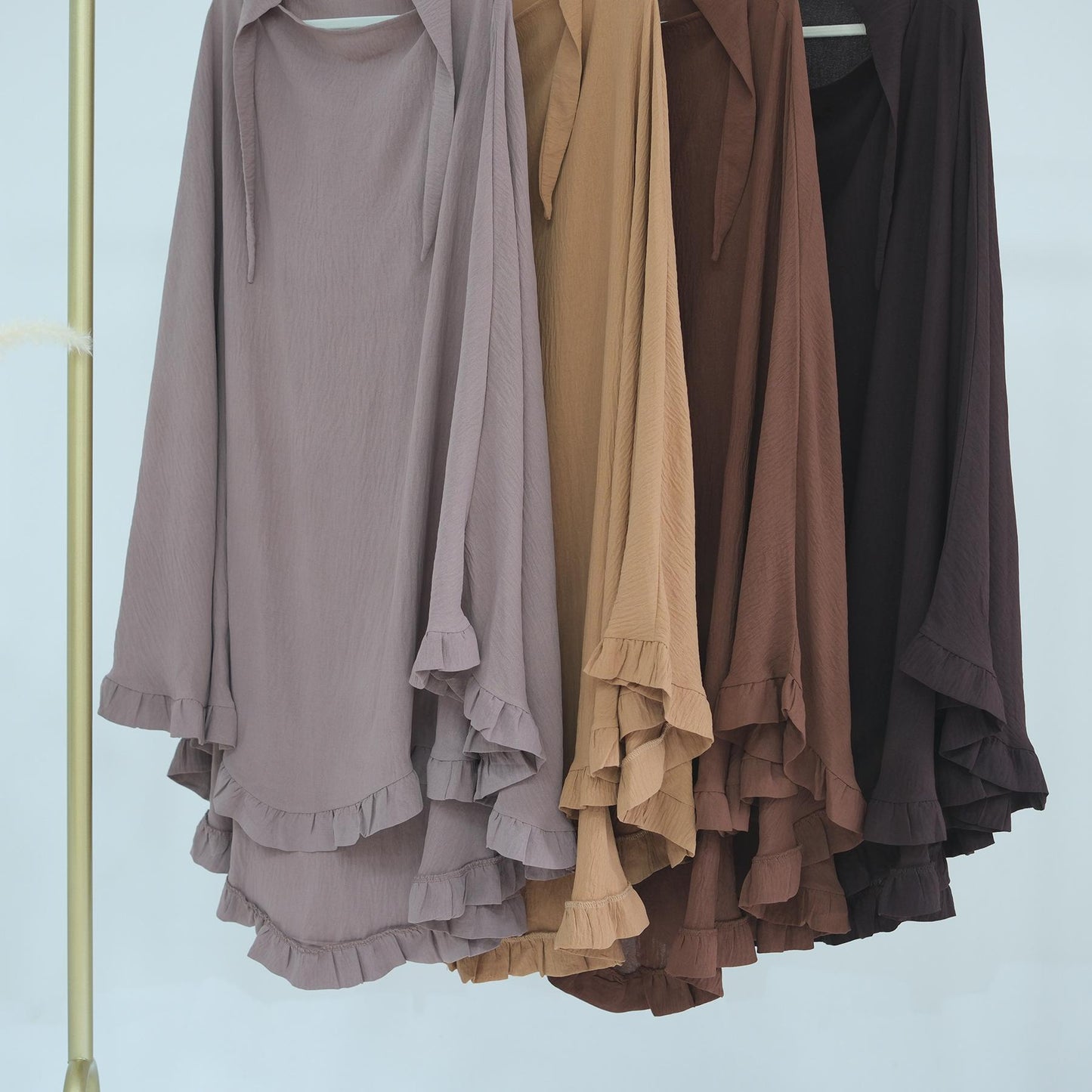LUMAYA LUMAYA0993 Solid Color Headscarf