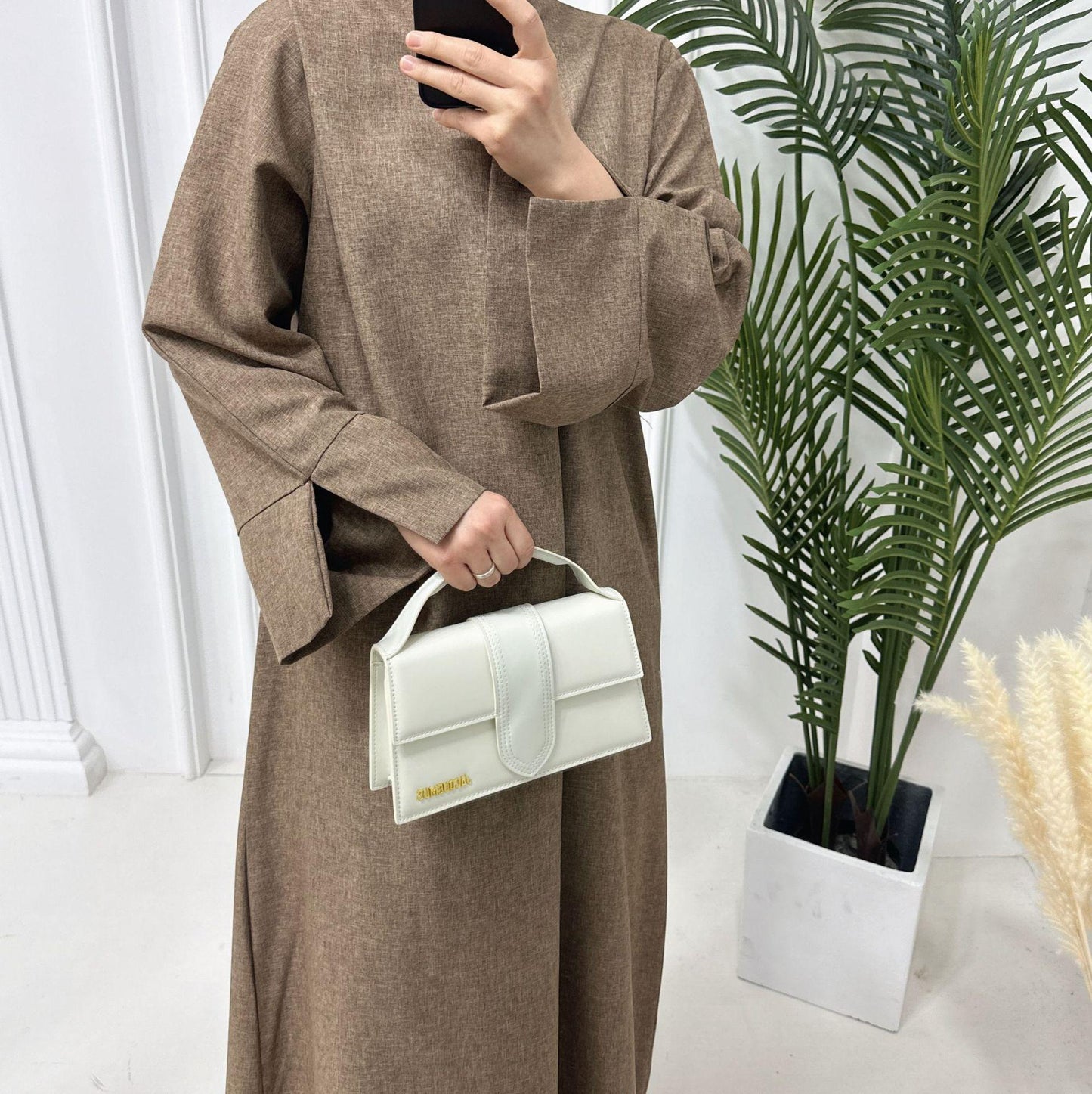 LUMAYA LUMAYA0999 Loose Large Elegant Dress Robe