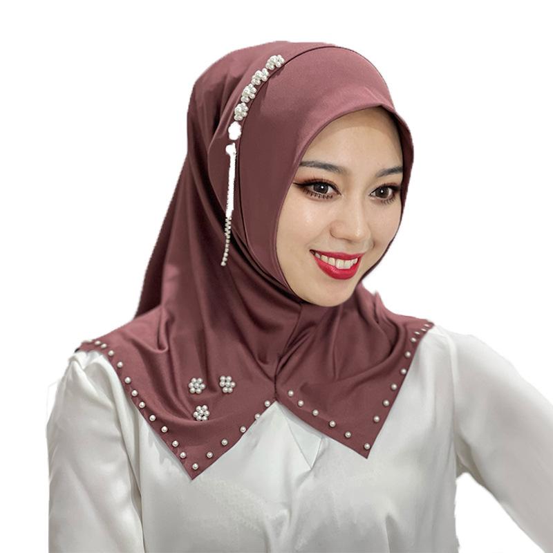 LUMAYA LM1110 Monochrome Beaded Flower Headband
