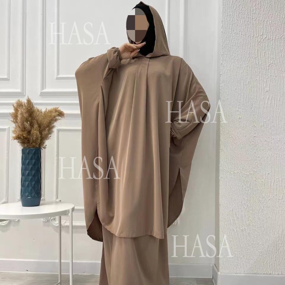 LM6583 Women's Loose Long Robe Suit