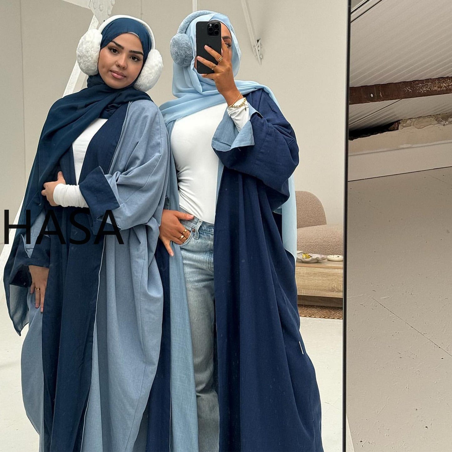 LMSA LM4827 Reversible and versatile elegant robe