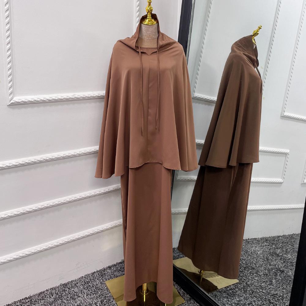 LUMAYA LUMAYA1082 Solid Color Elegant Two-piece Suit