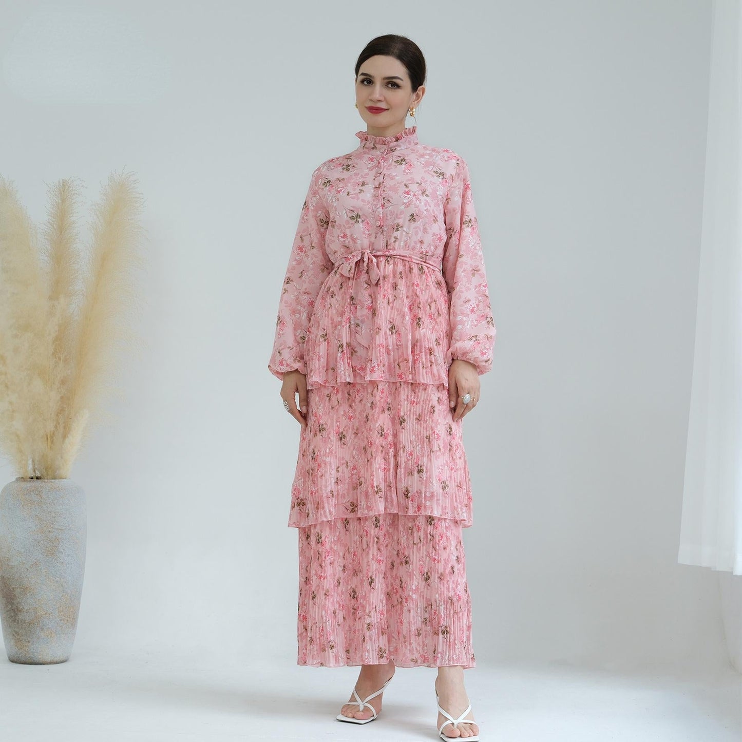 LUMAYA LUMAYA1007 Pure Beauty Printed Dress