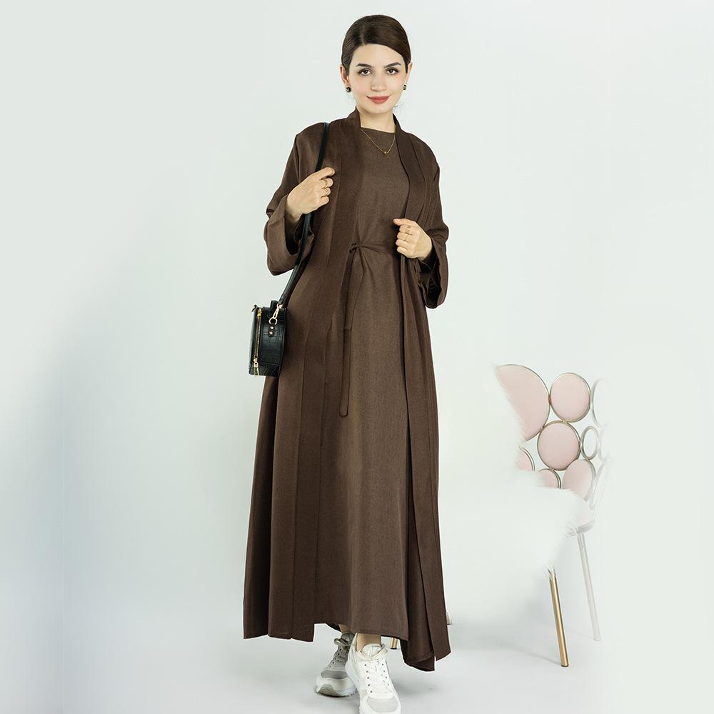 LUMAYA LUMAYA0710 2pcs Set Cardigan+Inner Dress