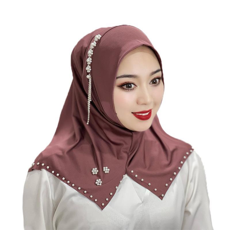 LUMAYA LM1110 Monochrome Beaded Flower Headband