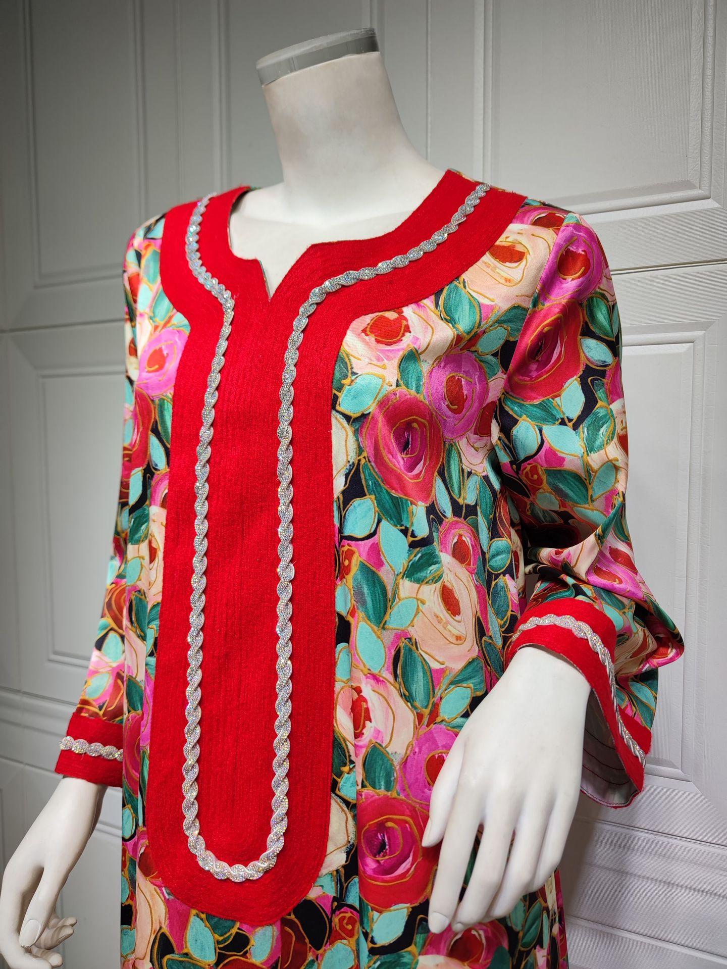 LUMAYA LUMAYA1073 Fashionable Embroidered Dress