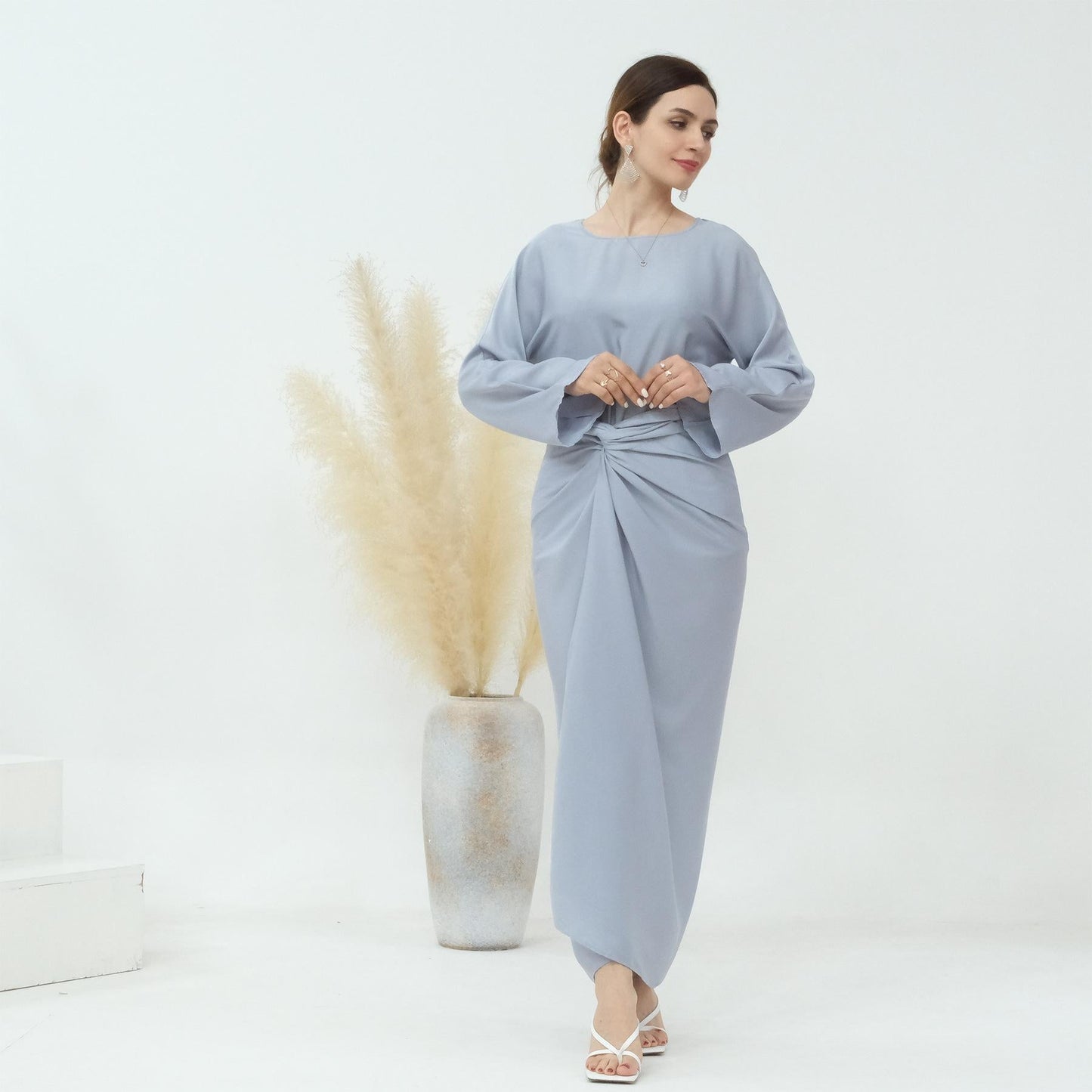 LUMAYA LUMAYA1010 2PCS Set Fashion Top and Skirt
