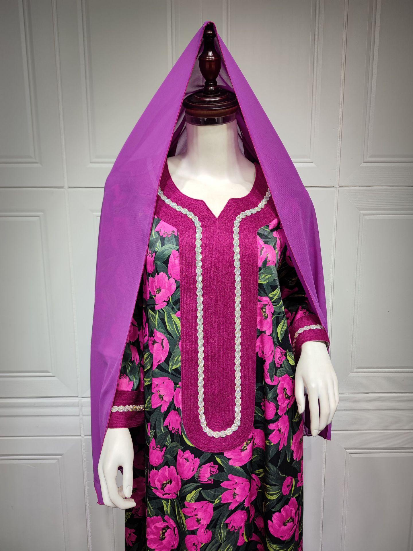 LUMAYA LUMAYA1072 Fashion New Product Hot Diamond Printed Dress