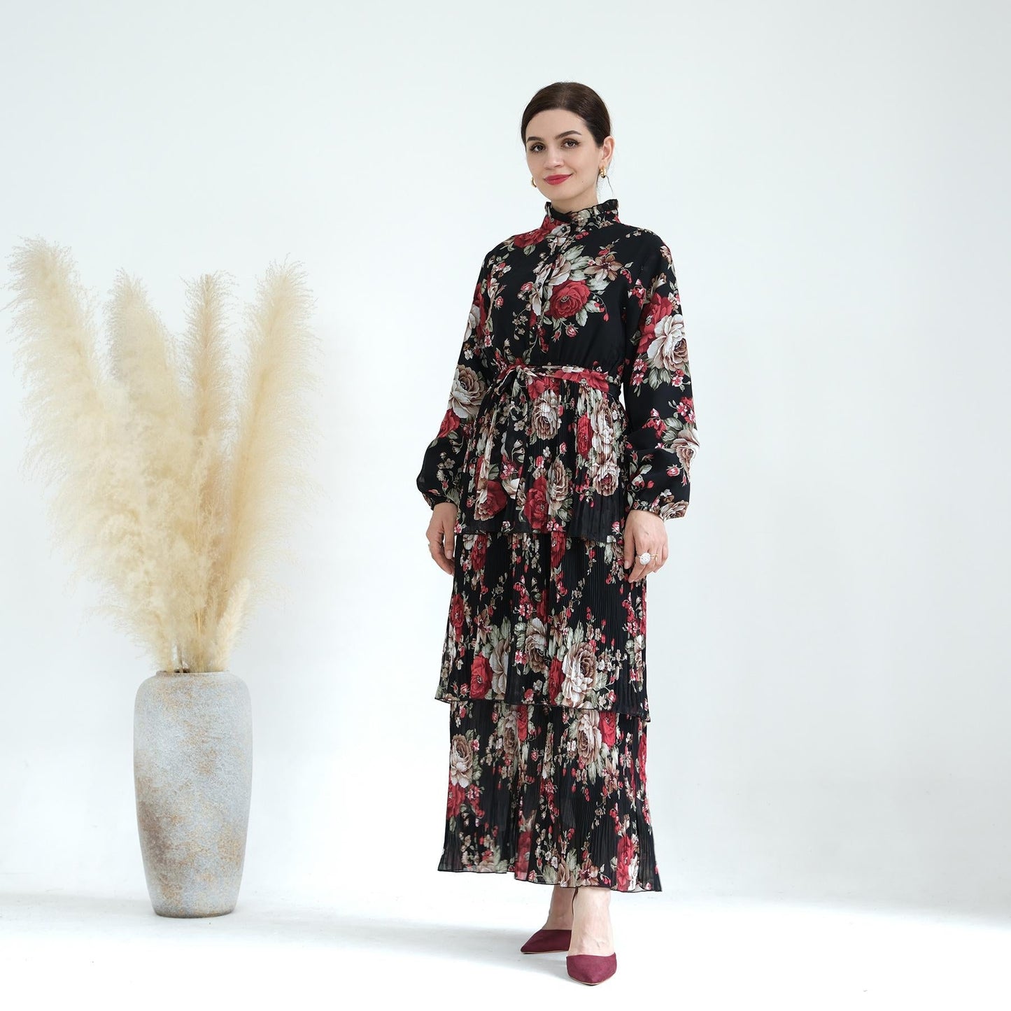 LUMAYA LUMAYA1008 Pure Beauty Printed Dress
