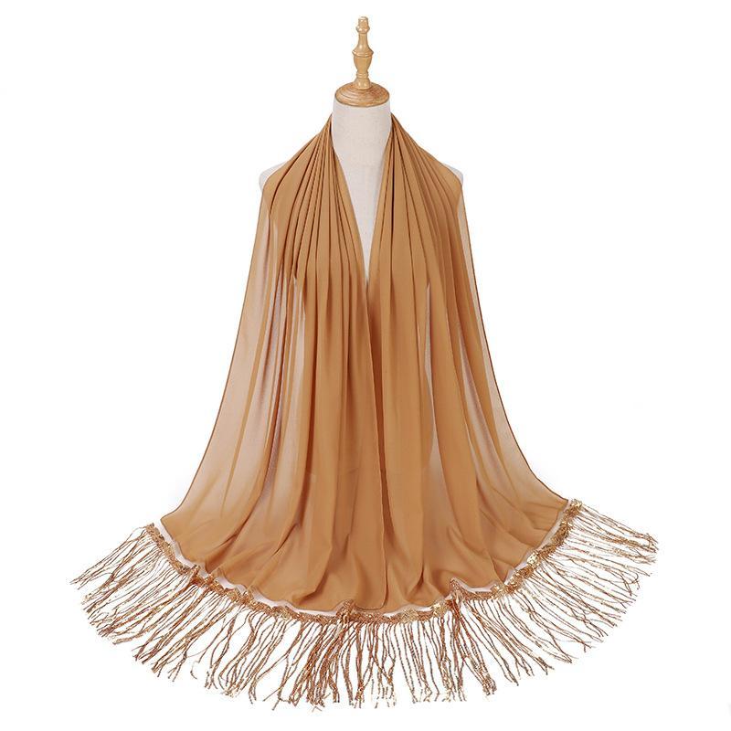 LUMAYA LM1139 Pearl Chiffon Scarf