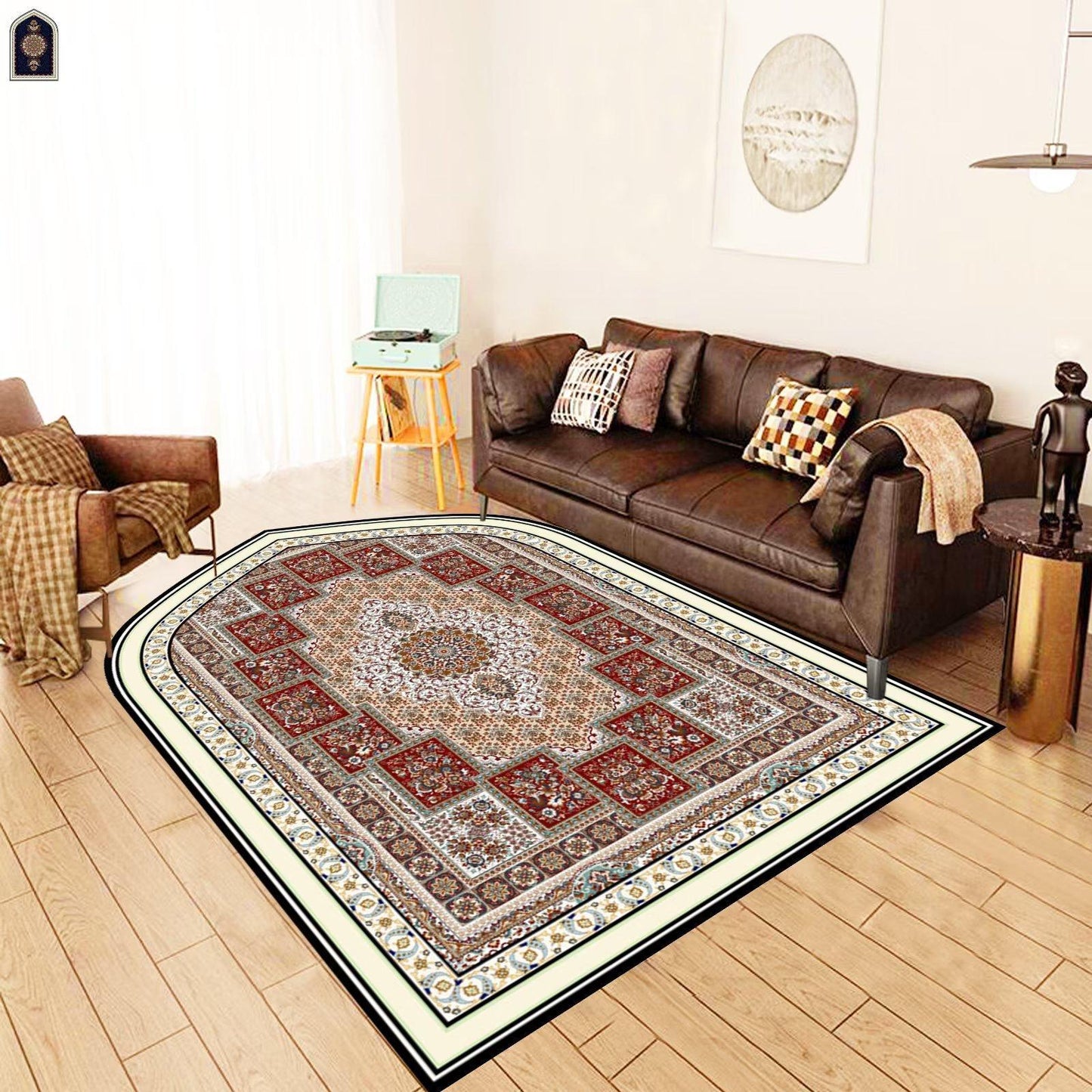 LUMAYA LM1158 Worship Carpet Kneeling Mat Worship Carpet Prayer Floor Mat