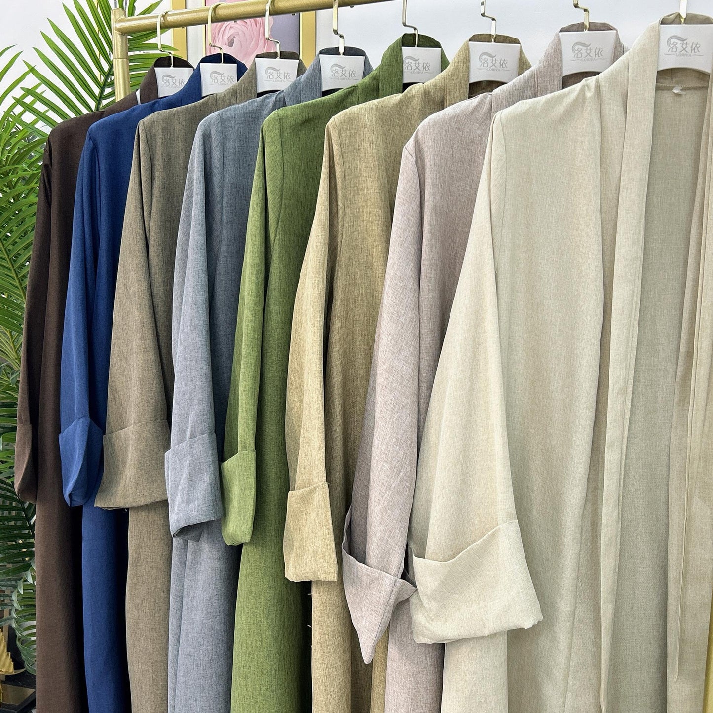 LUMAYA LUMAYA0710 2pcs Set Cardigan+Inner Dress