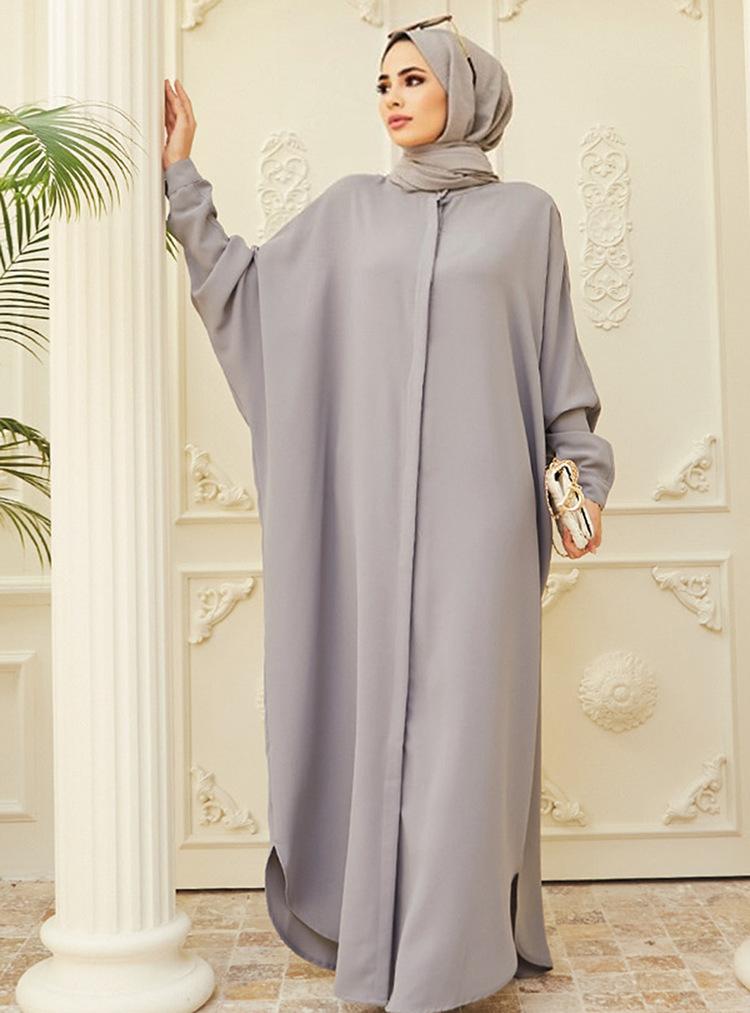 LUMAYA LUMAYA0519 Bat Sleeves Long Robe