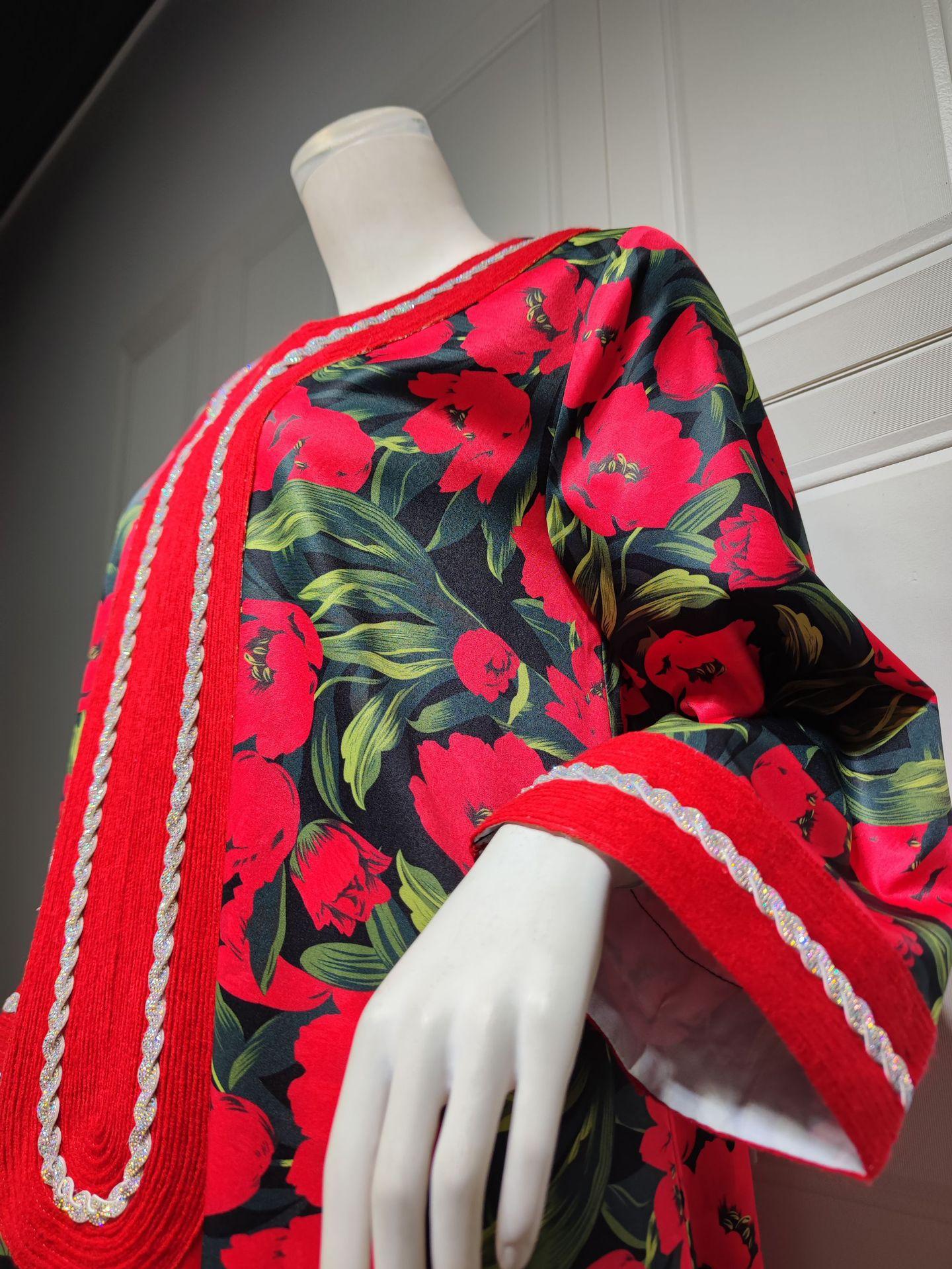 LUMAYA LUMAYA1072 Fashion New Product Hot Diamond Printed Dress