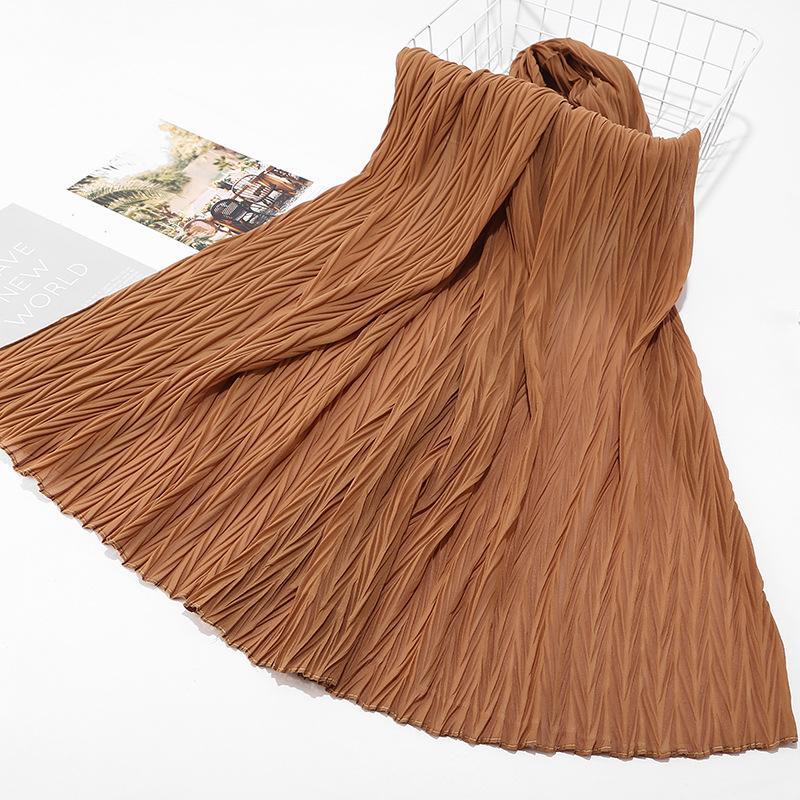 LUMAYA LM1137 Pearl Chiffon Baotou Scarf