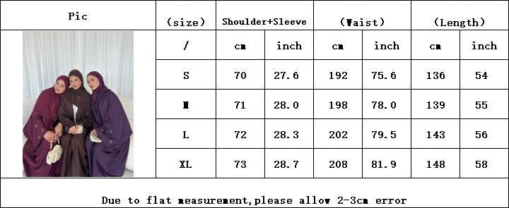 HA6492  Long-sleeved Robe with Bow and Beading