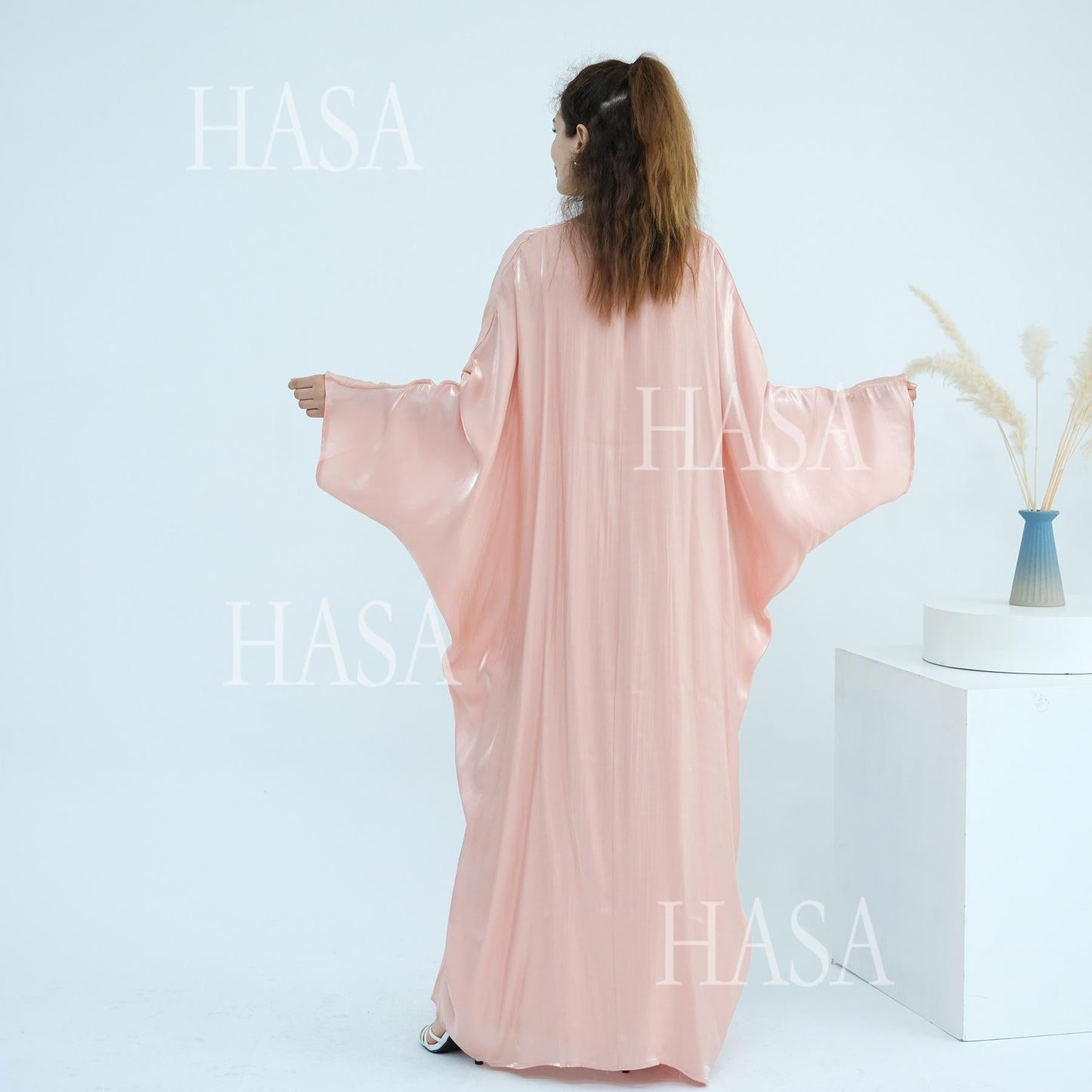 LUMAYA6530 Solid color simple two-piece long skirt suit