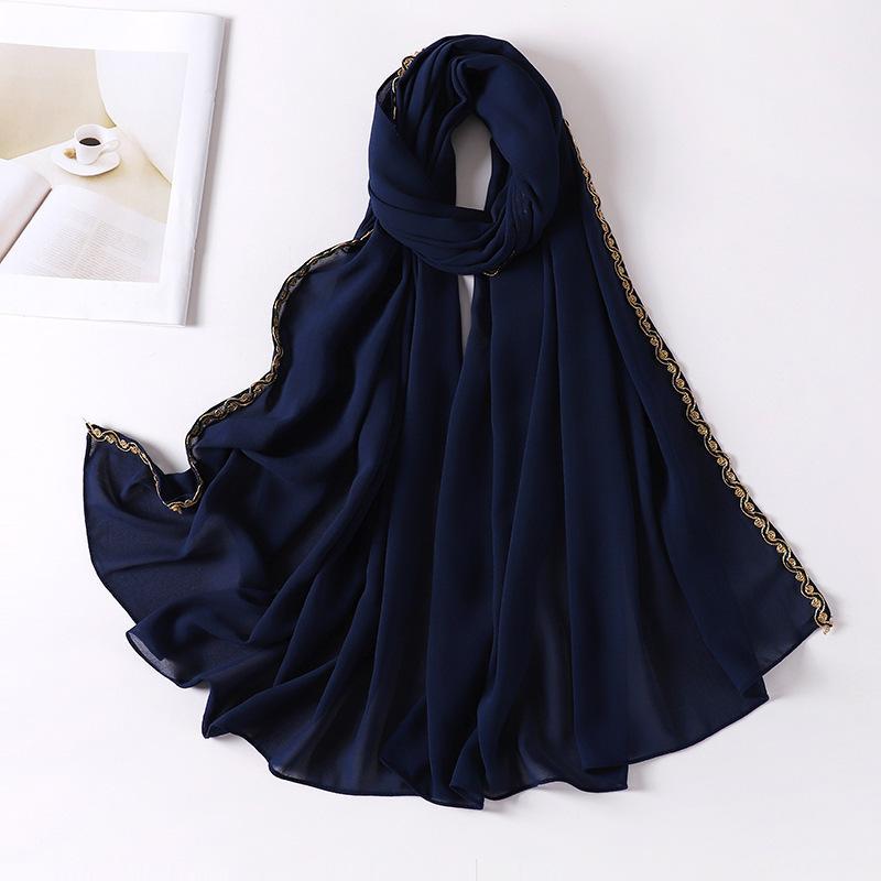 LUMAYA LM1131 Pearl Chiffon Lace CLMin Headband