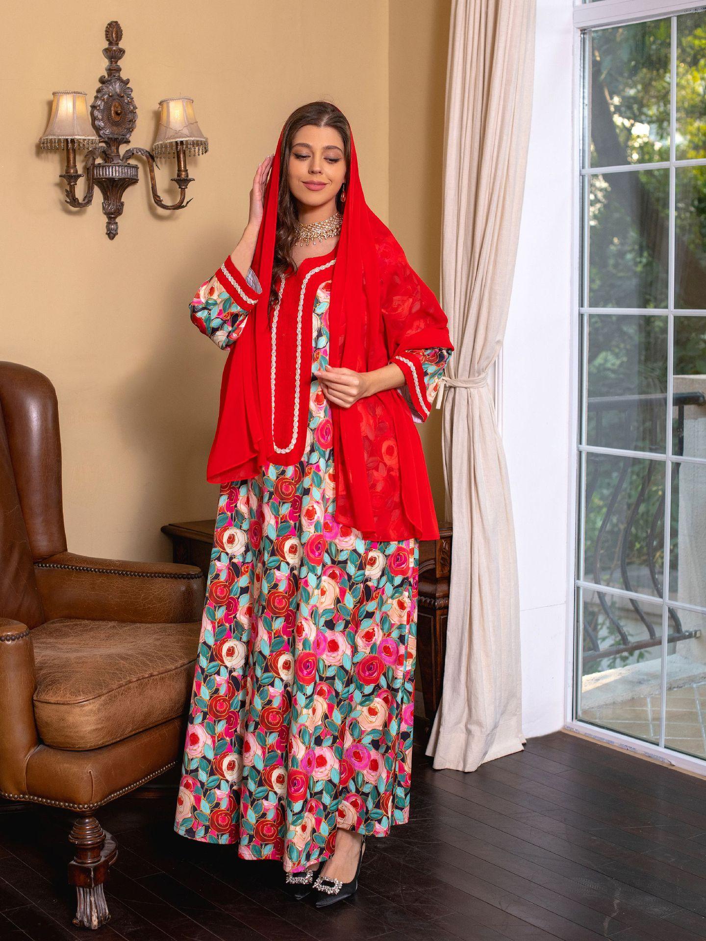 LUMAYA LUMAYA1073 Fashionable Embroidered Dress