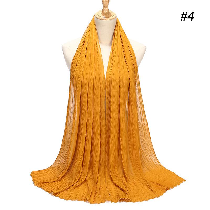 LUMAYA LM1137 Pearl Chiffon Baotou Scarf