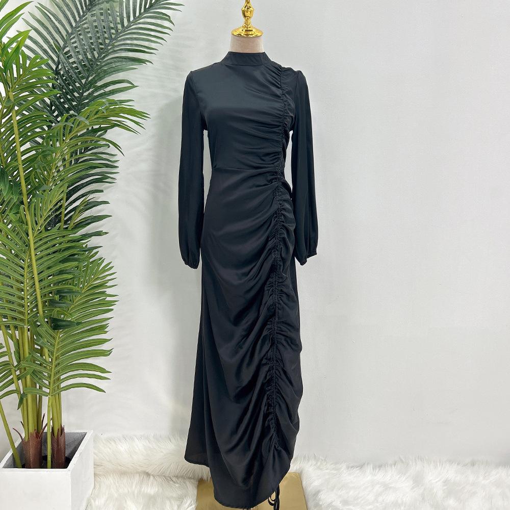 LUMAYA LUMAYA1045 Solid Color Large Robe Dress