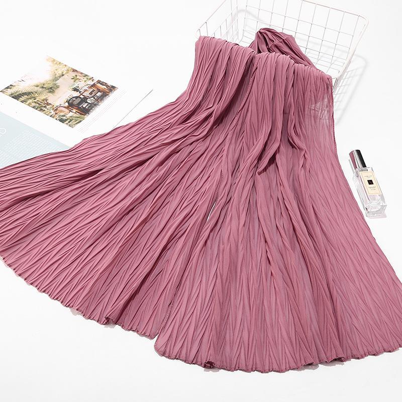 LUMAYA LM1137 Pearl Chiffon Baotou Scarf