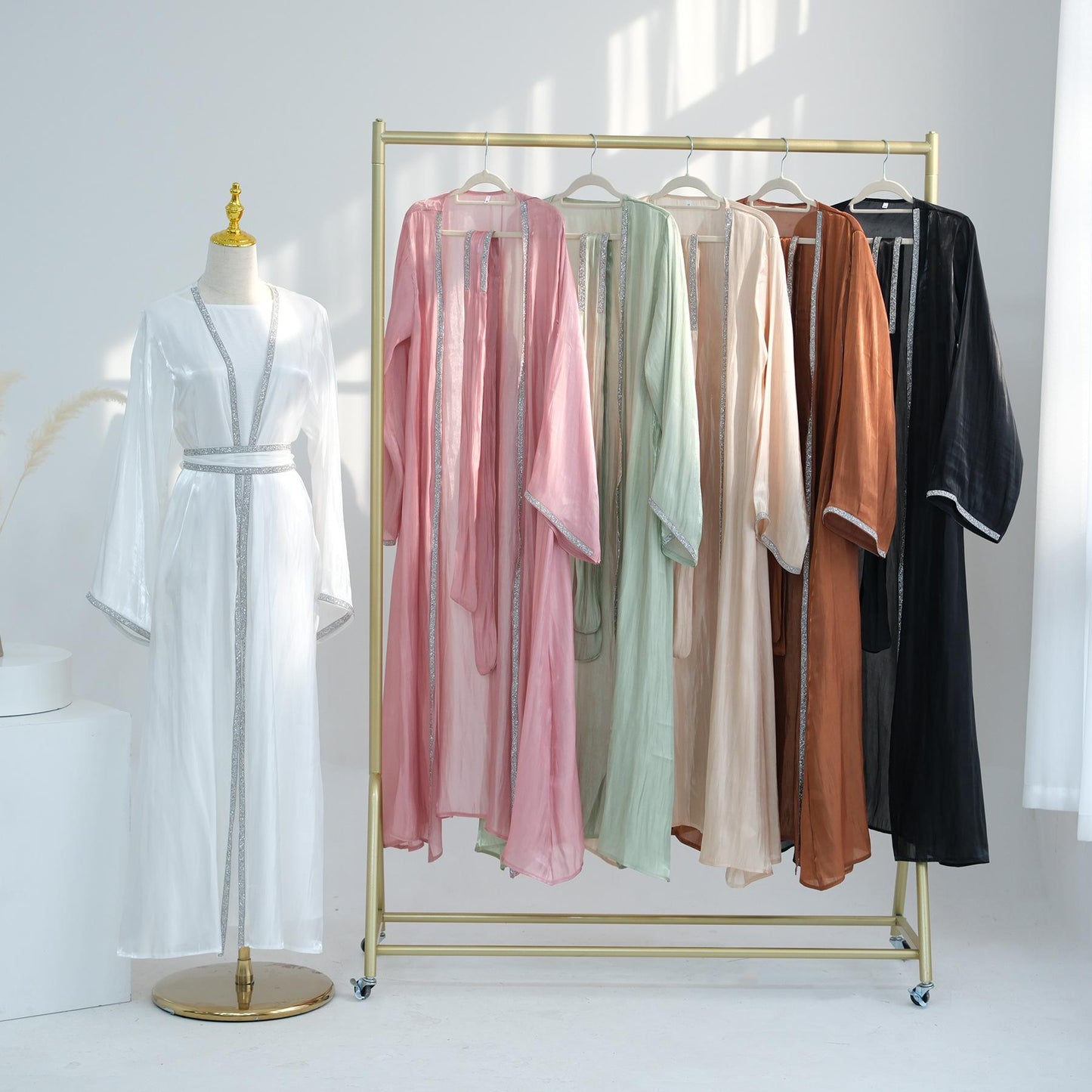 LUMAYA LM1184 2pcs Set Cardigan+Inner Dress