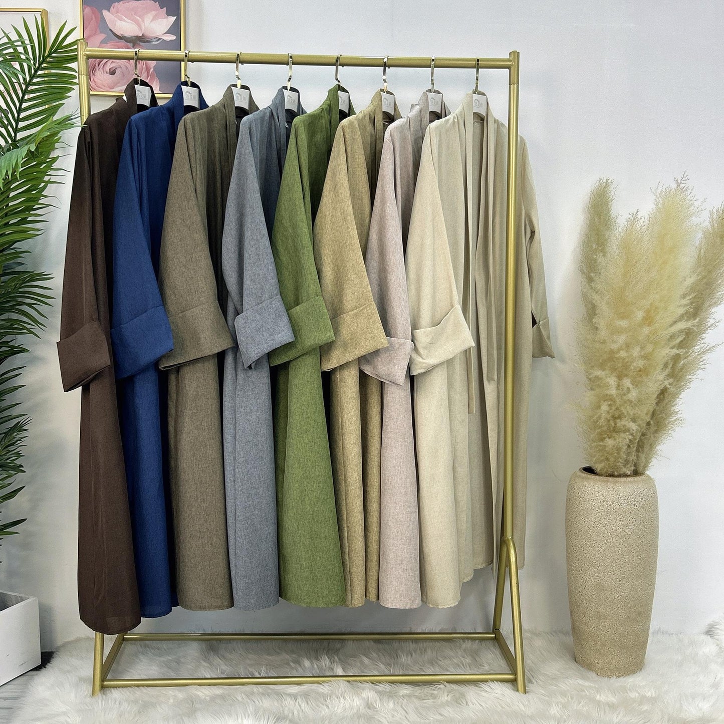 LUMAYA LUMAYA0710 2pcs Set Cardigan+Inner Dress