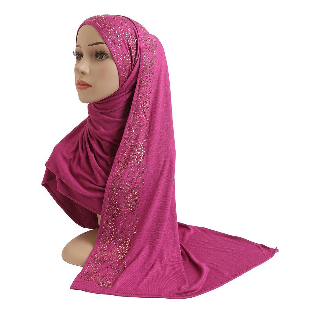 LUMAYA LM1144 Cotton Hot Gold Glass Diamond Headband