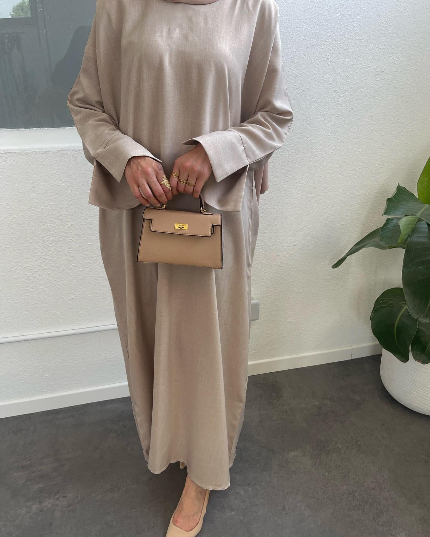 LUMAYA LUMAYA0999 Loose Large Elegant Dress Robe
