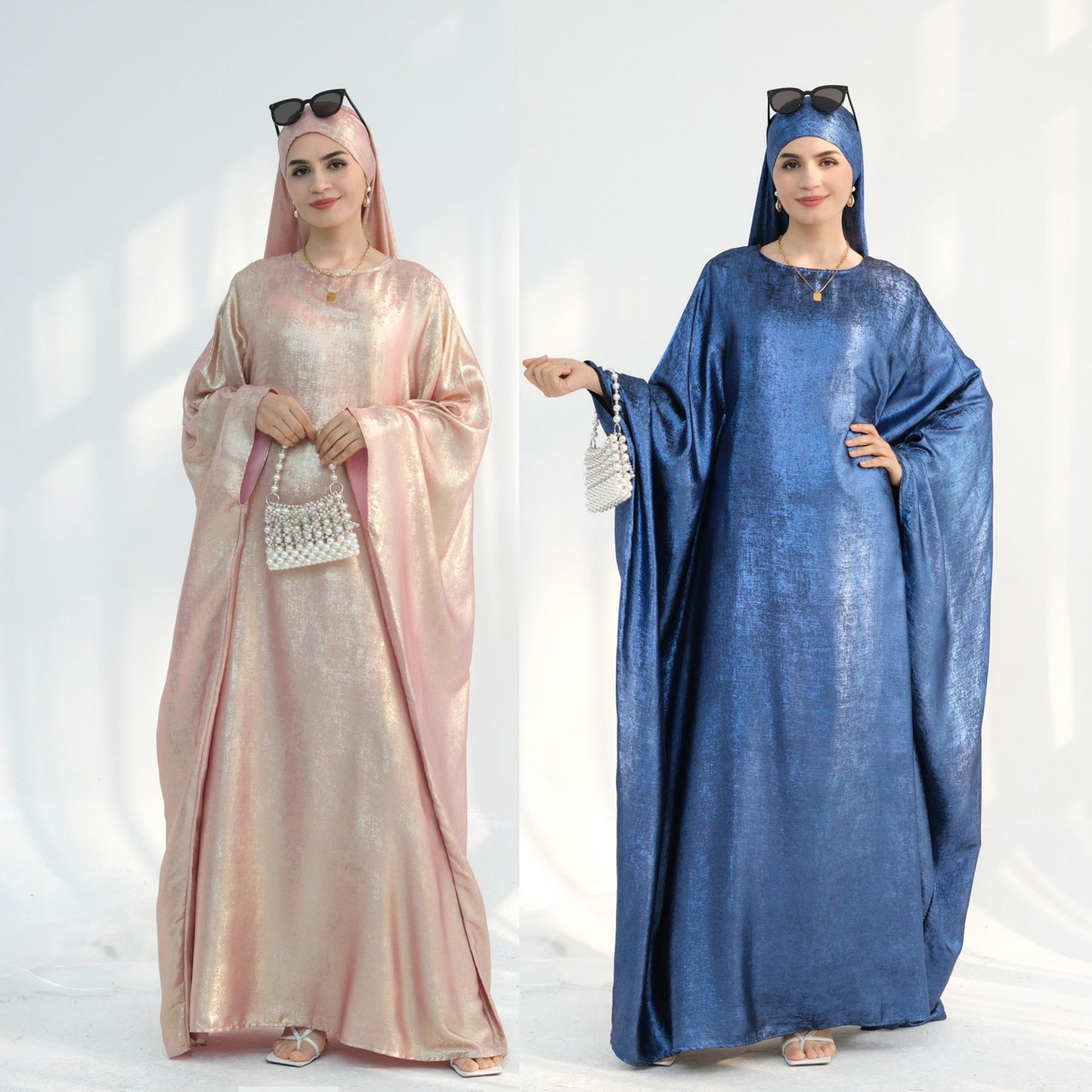 LUMAYA5878 A Glossy Dress TLUMAYAt Combines Softness and Fluidity