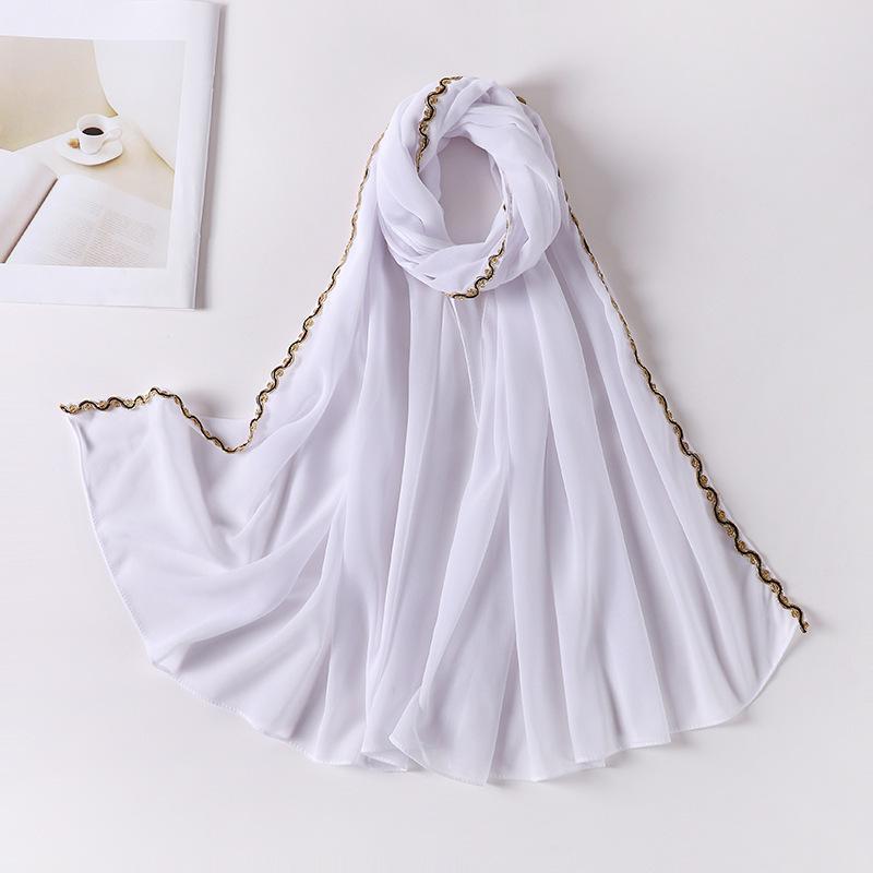LUMAYA LM1131 Pearl Chiffon Lace CLMin Headband