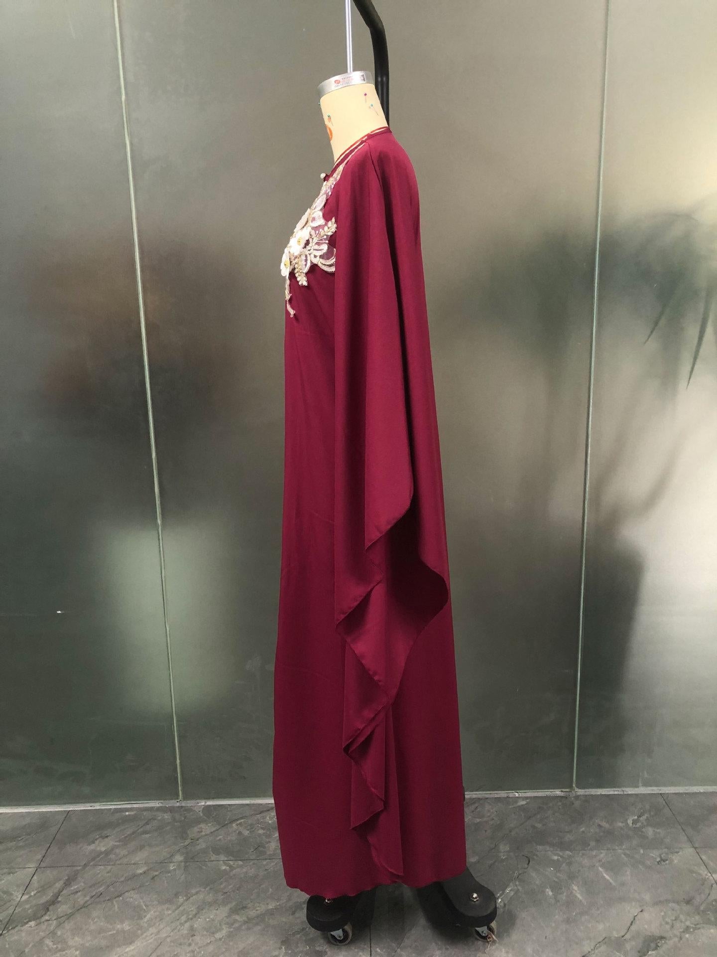 LUMAYA LUMAYA1087 New Style Elegant Decal Dress Robe