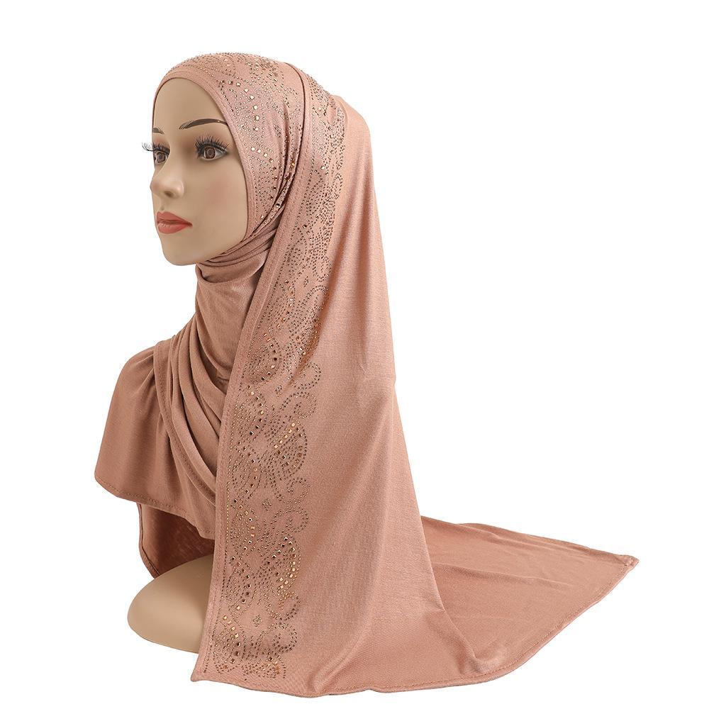 LUMAYA LM1144 Cotton Hot Gold Glass Diamond Headband