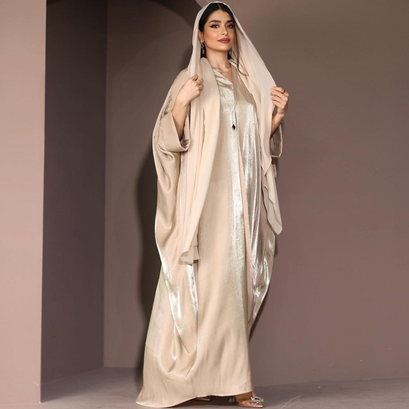 LUMAYA LUMAYA0725 Bat-sleeved Robe Women's Abaya