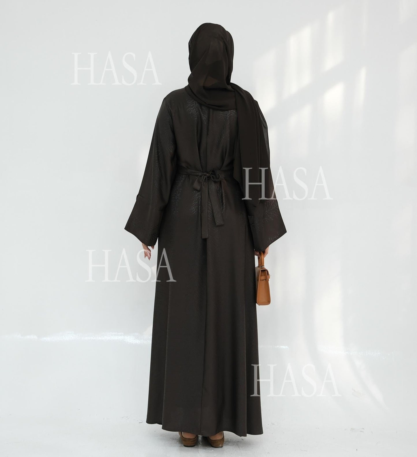 LUMAYA5867 Bow-knot Cuff Long Skirt | Elegant and Radiant