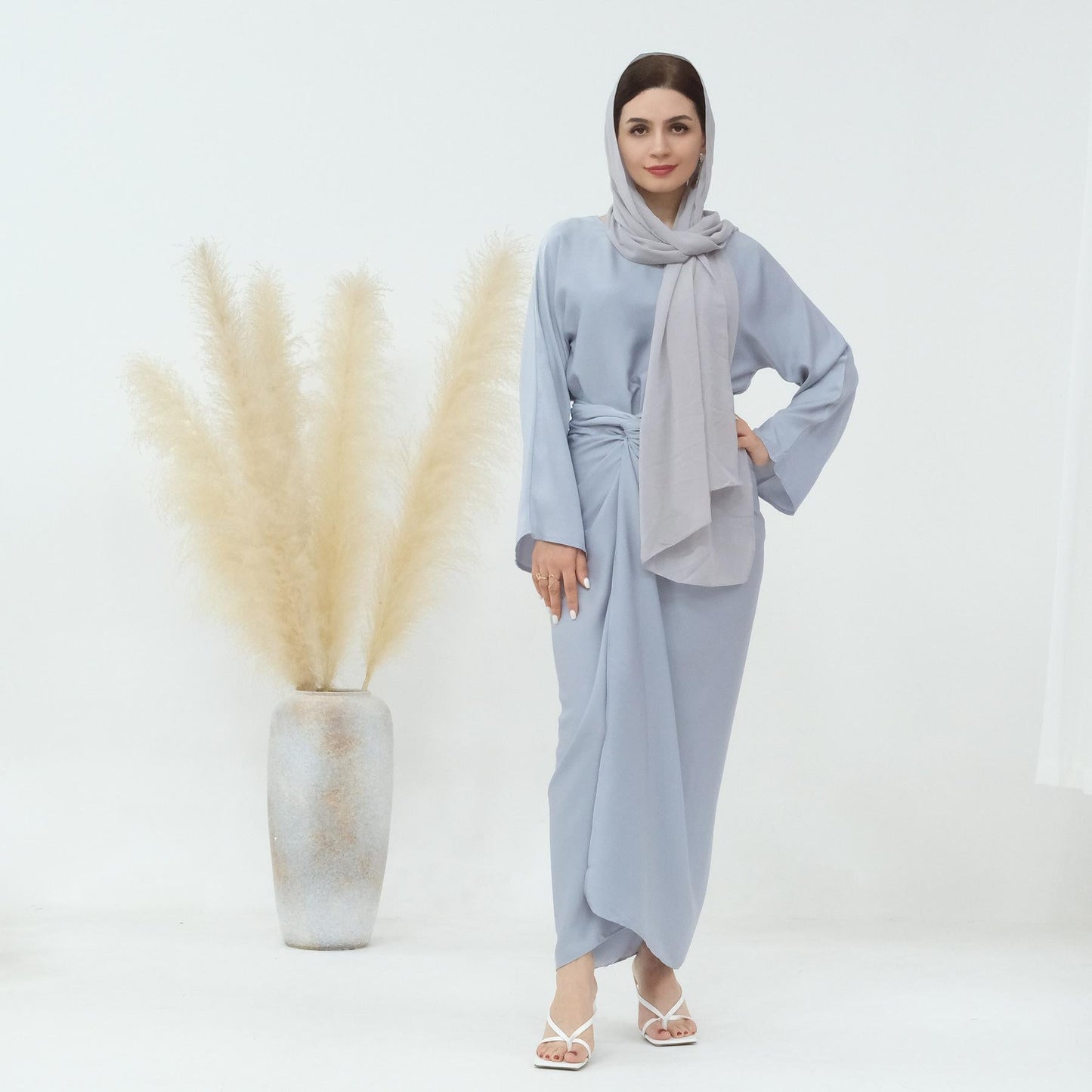 LUMAYA LUMAYA1010 2PCS Set Fashion Top and Skirt