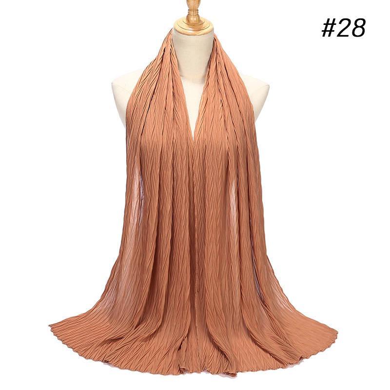 LUMAYA LM1137 Pearl Chiffon Baotou Scarf