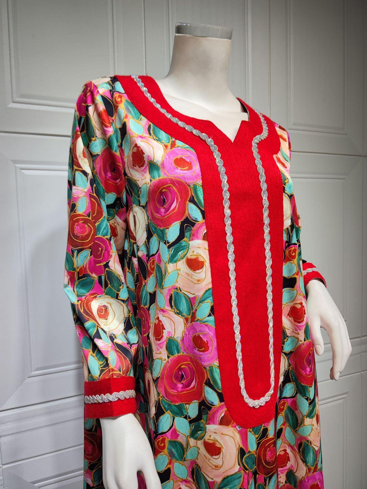 LUMAYA LUMAYA1073 Fashionable Embroidered Dress