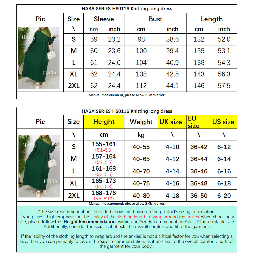 LUMAYA0116 Solid colour knitted long dress in Loose fitting waist