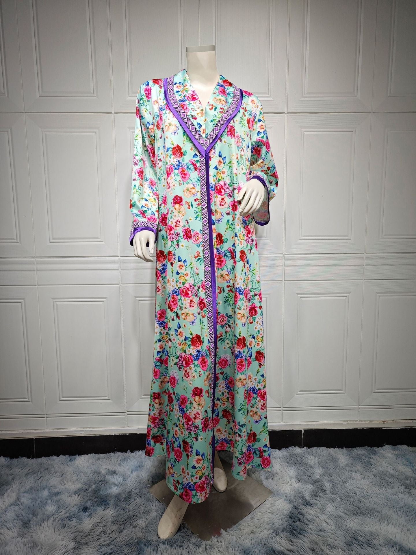 LUMAYA LUMAYA1079 Fashion Printed Hot Diamond Dress