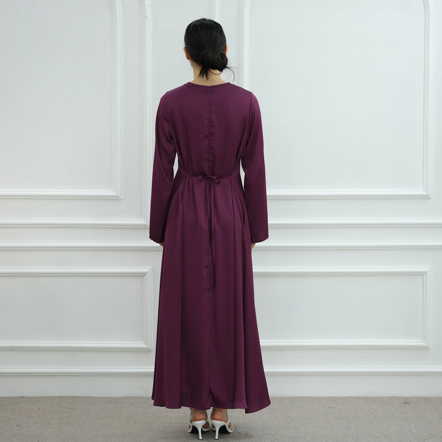 LM6628 Multi-color Simple Solid Color Robe Inner Wear